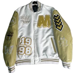 Nouvelle arrivée : veste varsity pour homme de la Negro League - Laine et cuir, taille L, vêtement d'extérieur élégant - Product Image 1