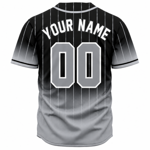 Camiseta de Béisbol Sinewy Personalizada con Nombre y Número, Sublimada, a Rayas, Unisex, para Adultos, Absorbente de Humedad, Manga Corta, Corte Regular - Product Image 3