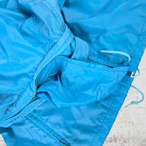 Chándal Impermeable Azul para Mujer, con Capucha, Cierre Frontal Completo, Bolsillos, Ropa Deportiva Casual de Invierno, 100% Poliéster, Logotipo Personalizado - Product Image 6