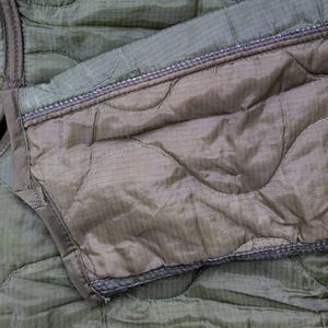 Green Uniform Tactical <b>Jacket</b> Plain Dyed Button <b>Winter</b> Warm OEM Service Polyester/Nylon - Product Image 4