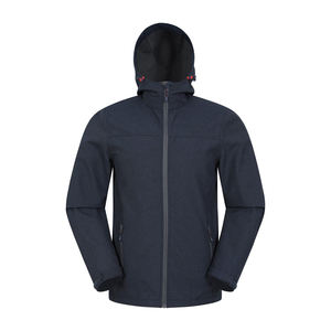 Veste Softshell Imperméable et Respirante pour Homme, à Capuche, en Polaire, Séchage Rapide, avec Fermeture Éclair, Grande Taille, pour Activités de Plein Air - Product Image 1