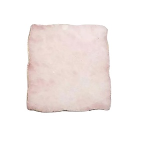 Dalle de pierre naturelle Carreaux d'aragonite rose cristal Dalle Reiki Cristal de guérison Pierres précieuses Décoration Panneau mural Carrelage Décoration intérieure - Product Image 1