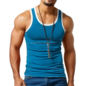 Oem Summer High Quality <b>Men's</b> Cotton Tank <b>Top</b> Fitness Gym <b>Men</b> Tank <b>Top</b> Plus Size <b>Men's</b> Gym Tank <b>Top</b> - Product Image 1