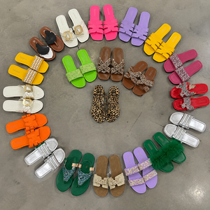 Pantuflas de Verano para Mujer de Marca Original al por Mayor, Varios Estilos, Envío Aleatorio, Pantuflas de Verano de Estilos Variados Enviadas al Azar - Product Image 6