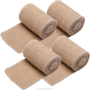Enveloppes de protection pour arbres en jute naturelle 100 % écologiques, 5 pouces x 16 pieds, rouleaux de jute pour protéger les troncs des arbres de jardinage - Product Image 1