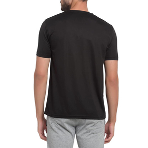 Camiseta de Manga Corta para Hombre, Color Verde Oliva, Cuello Redondo, Corte Regular, Estampada, Informal, de Punto, Algodón Orgánico, Estilo Urbano, de Secado Rápido - Product Image 3