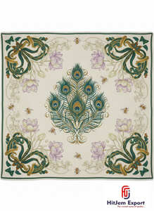 Collection en gros de foulards modernes personnalisés, imprimés, tendance, pour la tête, hijab, châle, doux au toucher soyeux, carrés, pour le cou - Product Image 3