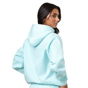Sudadera con Capucha Extra Grande Premium para Mujer, Felpa de Algodón Suave, Corte Holgado, Bolsillo Tipo Canguro, Manga Larga, Ecológica, para Invierno - Product Image 2