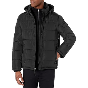 Manteau d'hiver pour homme, chaud, épais, à capuche, coupe-vent, de haute qualité, en duvet, veste matelassée - Product Image 4