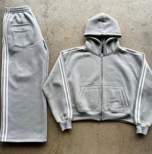 Unisex High Quality Customize Tracksuit Sweatsuit Set With Customize Logo and Unique Design <b>Joggers</b> Set - Product Image 5