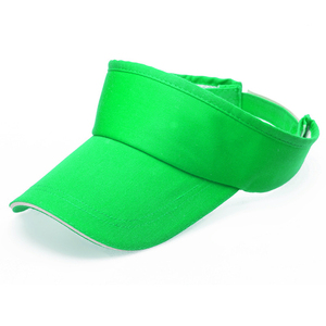 Casquette de sport unisexe personnalisée en coton style visière, avec logo personnalisé, impression numérique écologique, réglable, pour le cyclisme, la plage et l'été - Product Image 3