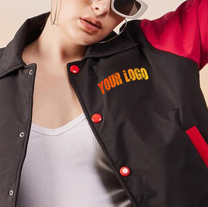 Chaqueta Varsity de Alta Calidad para Mujer, Acolchada y Tejida, Mangas Largas, Logotipo Personalizado, Ecológica, Superventas - Product Image 6