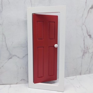 Porte miniature en bois 1:12, décoration de chambre de maison de poupée, parfaite pour les 14 ans et plus - Product Image 3