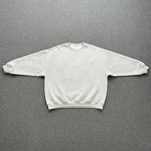 Sweat-shirt unisexe doublé en molleton 100% coton, respirant, écologique, surdimensionné, avec logo personnalisé imprimé à l'écran de haute qualité - Product Image 1