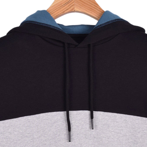 Sweat à capuche unisexe en molleton 100 % coton, brodé avec logo personnalisé, manches longues, respirant, hiver 2026 - Product Image 2