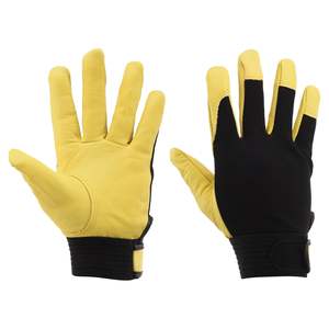 Gants de sécurité durables à points en PVC sur toute la paume, à forte adhérence, pour l'emballage, l'assemblage et la manutention des matériaux - Product Image 1