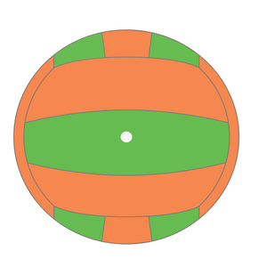 Dodgeball en mousse de qualité professionnelle |   Personnalisation par sublimation |   Revêtement résistant aux déchirures pour les tournois de ligue intérieure compétitifs - Product Image 2