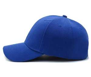 Wholesale Blank Baseball <b>Cap</b>, Adjustable <b>Plain</b> Dad Hat in Multiple Colors for Custom Logo Embroidery - Product Image 4