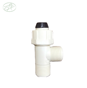 Conector de válvula en T de POM moderno multiusos para brazo de ducha de cocina y baño, manguera de bidé y válvula angular con logotipo personalizado - Product Image 1