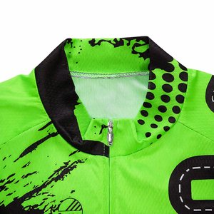 Maillot de cyclisme pour hommes, chemise de vélo à manches courtes, motif diamant multicolore, respirant, séchage rapide, vêtements de vélo de route et de vtt - Product Image 3