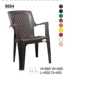 Chaise à dossier en maille carrée élégante pour les sièges d'entreprise et institutionnels # chaises en plastique - Product Image 1