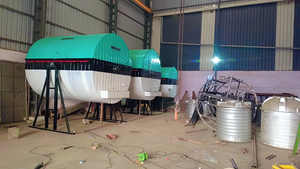 Máquina de Rotomoldeo Fabricada en India, Maquinaria para Fabricación de Tanques de Moldeo Rotacional de Plástico con Componente de Motor Principal - Product Image 6