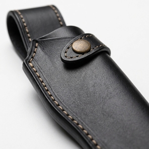 Étui en cuir fait main avec coutures robustes, design traditionnel, adapté au rangement, à la collection, aux voyages et aux activités de plein air, étui à couteau en cuir - Product Image 3