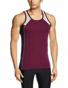 <b>Mens</b> <b>Singlet</b> Sleeveless Vest Gym Tank Top Bodybuilding Fitness Running Front Sporty Anti-Pilling Breathable - Product Image 5