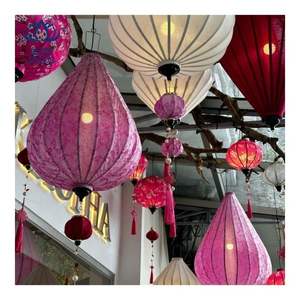 Lámpara Colgante de Seda de Alta Calidad, Elegante, para Decoración de Interiores e Iluminación de Fiestas 2026 - Product Image 1