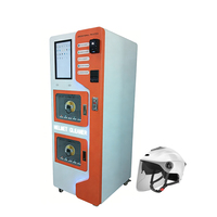 Machine de nettoyage de casques de moto