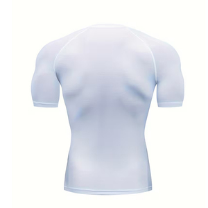 Ropa Deportiva Personalizada para Jóvenes, Camisetas de Compresión de Poliéster y Elastano, Ropa para Correr, Ropa para Trotar, Logotipo Privado - Product Image 6