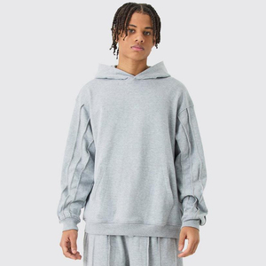 Survêtements pour hommes 2 pièces, fermeture éclair intégrale, pour la gym et le jogging, personnalisables, haute qualité, vente en gros, respirants - Product Image 3