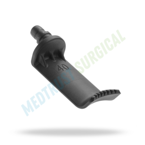 Lames PEEK 40 mm pour système de rétracteurs de chirurgie de la colonne vertébrale, instrument neurochirurgical - Product Image 3