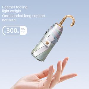 Sombrilla de Doble Uso Portátil con Gancho Dorado Magic Color Star, 50% de Descuento, Protector Solar, Regalos Empresariales, Publicidad, Fabricantes, en Stock - Product Image 5