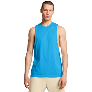 Débardeur de sport pour homme 100% coton, style streetwear, été, musculation, sans manches - Product Image 3