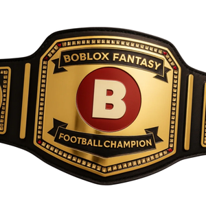 Cinturón de Campeón de Fútbol Fantasía de Roblox, Chapado en Oro Premium, Personalizable, Título de Campeonato Deportivo - Product Image 2