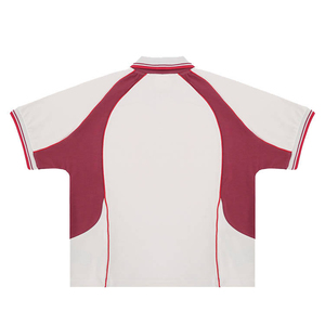 เสื้อฟุตบอลดีไซน์วินเทจแบบคลาสสิค ลายทางสีดำ สำหรับเยาวชนและผู้ชาย คอปกโปโล สไตล์เรโทร - Product Image 2