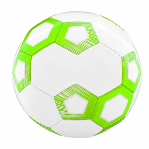 Balón de Fútbol de Cuero Cosido a Máquina de Alta Calidad, 100% Excelente, Varios Colores para Entrenamiento de Equipos, Uso en Exteriores, Tamaños 3 - Product Image 1