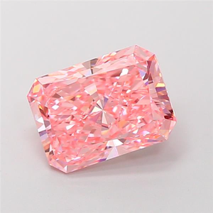 Diamante Rosa Radiante Ético de Laboratorio para Marcas de Joyería Sostenible, Fabricación Ecológica y Suministro Global - Product Image 1