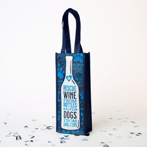 Sac fourre-tout pour bouteille de vin avec logo personnalisé imprimé, en tissu non tissé, grande taille, avec poignée supérieure, sac de shopping, vente en gros, fabricant OEM - Product Image 1