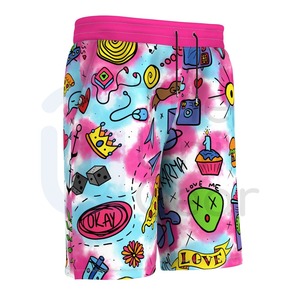 High Demand New Arrival Custom Breathable Cotton Quick Dry Casual <b>Shorts</b> Unisex Streetwear Solid Pattern Print OEM Wholesale <b>Men</b> - Product Image 5