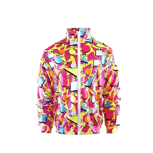 Custom Logo Printed Design Lightweight Men's Two Piece Full Zip <b>Tracksuit</b> Relaxed Fit Sportswear and Casual Wear Jogging Outfit - Product Image 2