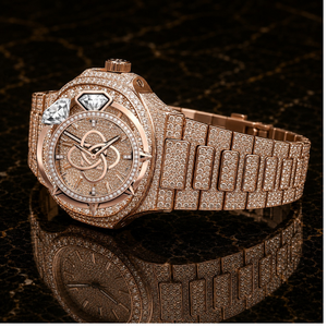 Luxury Automatic Moissanite <b>Diamond</b> <b>Watch</b> Men Full VVS Stone Stainless Steel <b>Watch</b> - Product Image 2