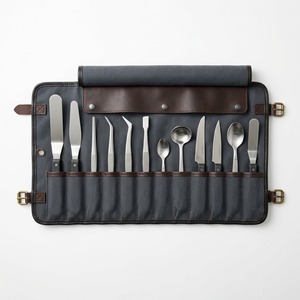 Ensemble d'ustensiles en acier inoxydable 12 pièces, outils de présentation professionnels pour chef, lavable au lave-vaisselle, lavage à la main uniquement, ensemble de présentation culinaire - Product Image 4
