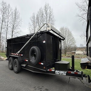 Best Price <b>Farm</b> Dump <b>Trailer</b> Hydraulic Tilt 3 Ton Aluminum/alloy Semi-<b>trailer</b> Trail Car Truck <b>Farm</b> Dump <b>Trailer</b> for Agricultural - Product Image 6