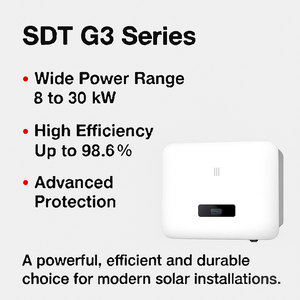 Convertisseur solaire <span class=keywords><strong>GoodWe</strong></span> SDT G3 Series 8-30kW triphasé, haute efficacité et sécurité fiable - Product Image 4