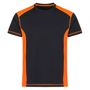 High Quality Breathable High Visibility Safety T-Shirts Construction Custom Made Reflective Hi Vis Safety Workwear T-shirt - Product Image 1
