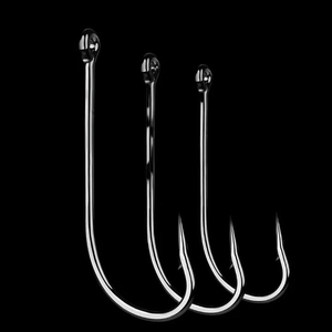 Anzuelos Circulares de Acero con Alto Contenido de Carbono para Pesca de Lubina, Trucha y Carpa en Agua Salada, Uso en Ríos y Lagos - Product Image 6