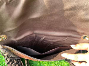 Sac à main en cuir de vachette véritable usiné à la main sac en cuir sculpture bohème sacs fronde vente chaude sacs pour femmes - Product Image 6