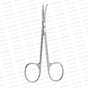Tijeras Iris con diseño sueco de 4-1/4″ (11 cm) – Tijeras quirúrgicas de uso general de hoja larga de acero inoxidable de Vaslcare - Product Image 6